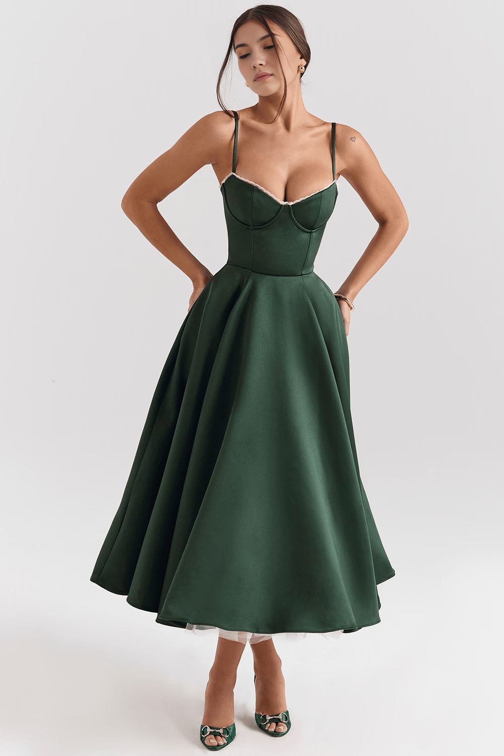 Dlarisse - Double Layer Midi Dress