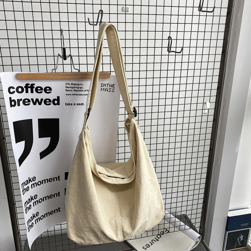 Women’s Canvas Shoulder Bag - Everyday Functional Design
