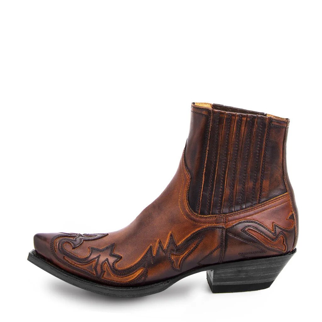 Bottes de cow-boy occidentales unisexes