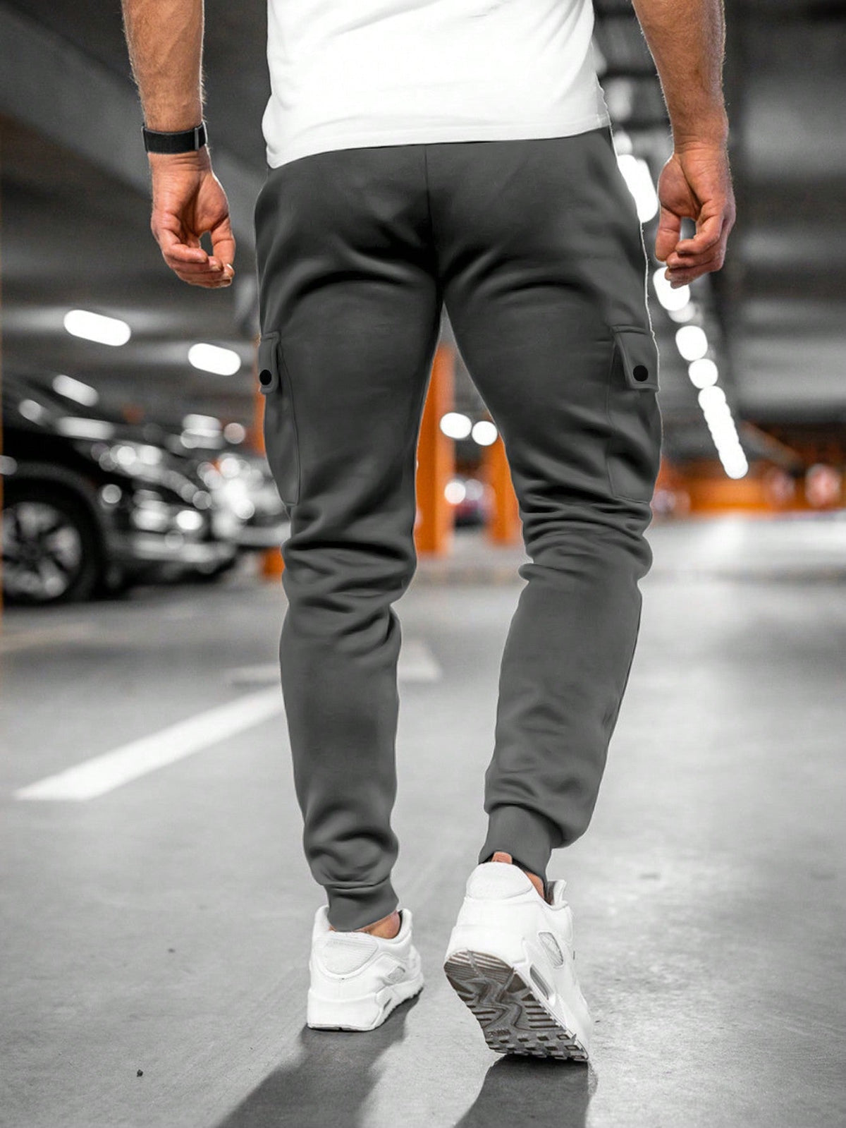 Torvian - Men Jogging Trousers With Turn Pocket