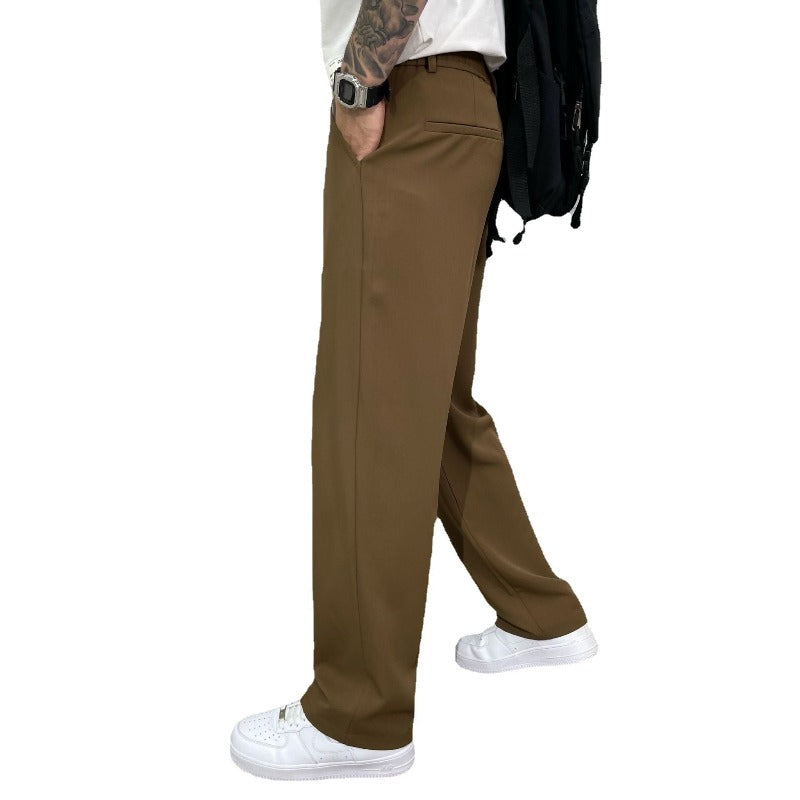 Vittorio – Pantaloni Eleganti da Uomo a Gamba Larga