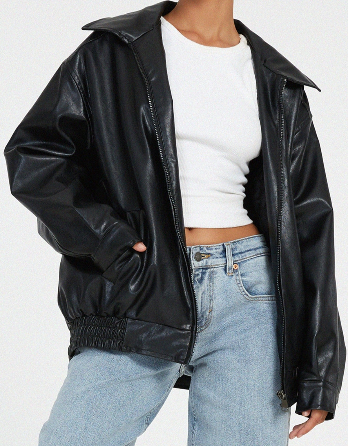 Zeraphine - Damska kurtka oversize