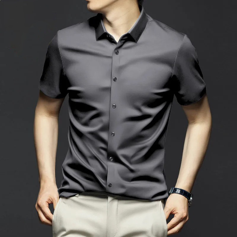 Alveron - Camicia Oxford Classica da Uomo
