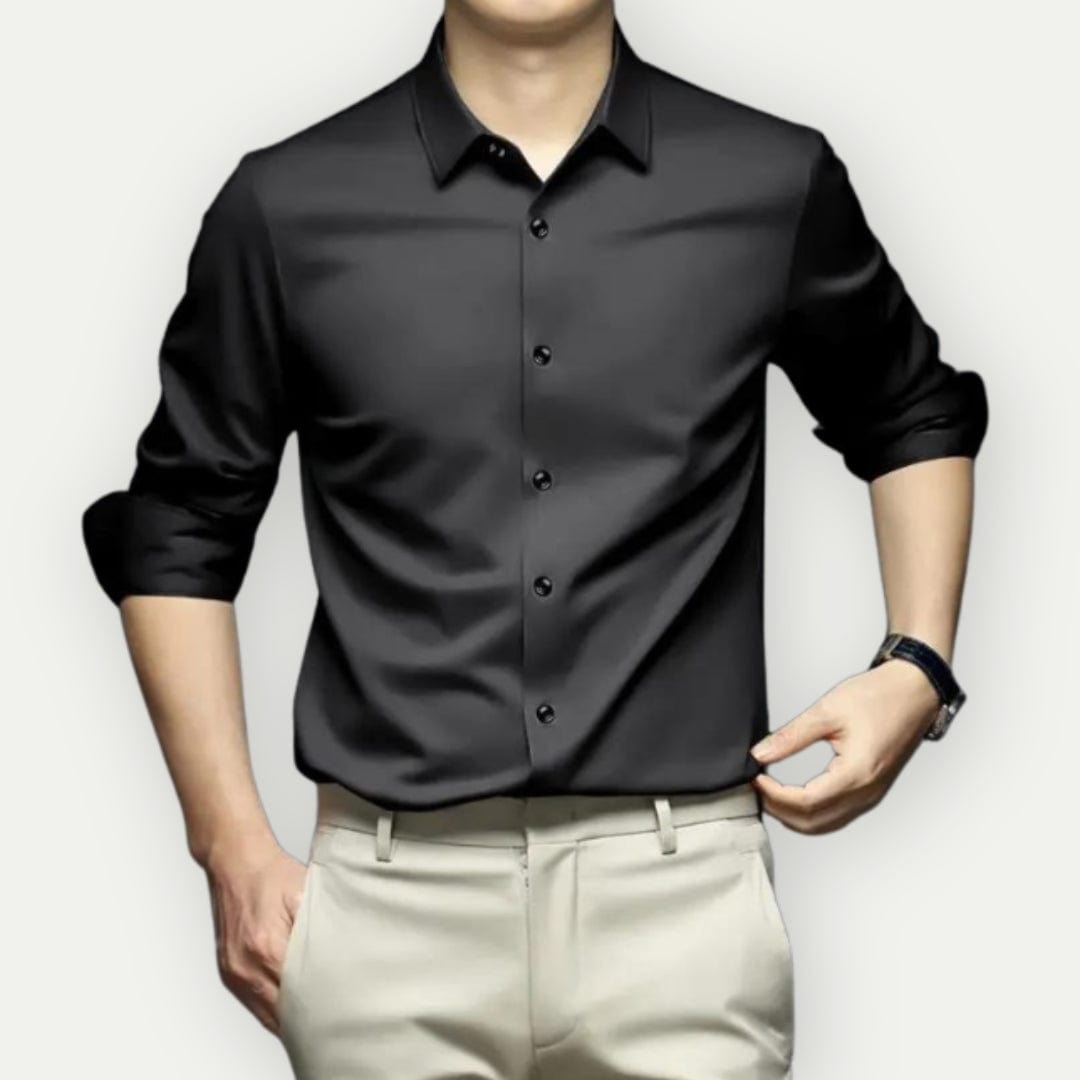 Sorenn - Camicia Uomo Antirughe Senza Stiro