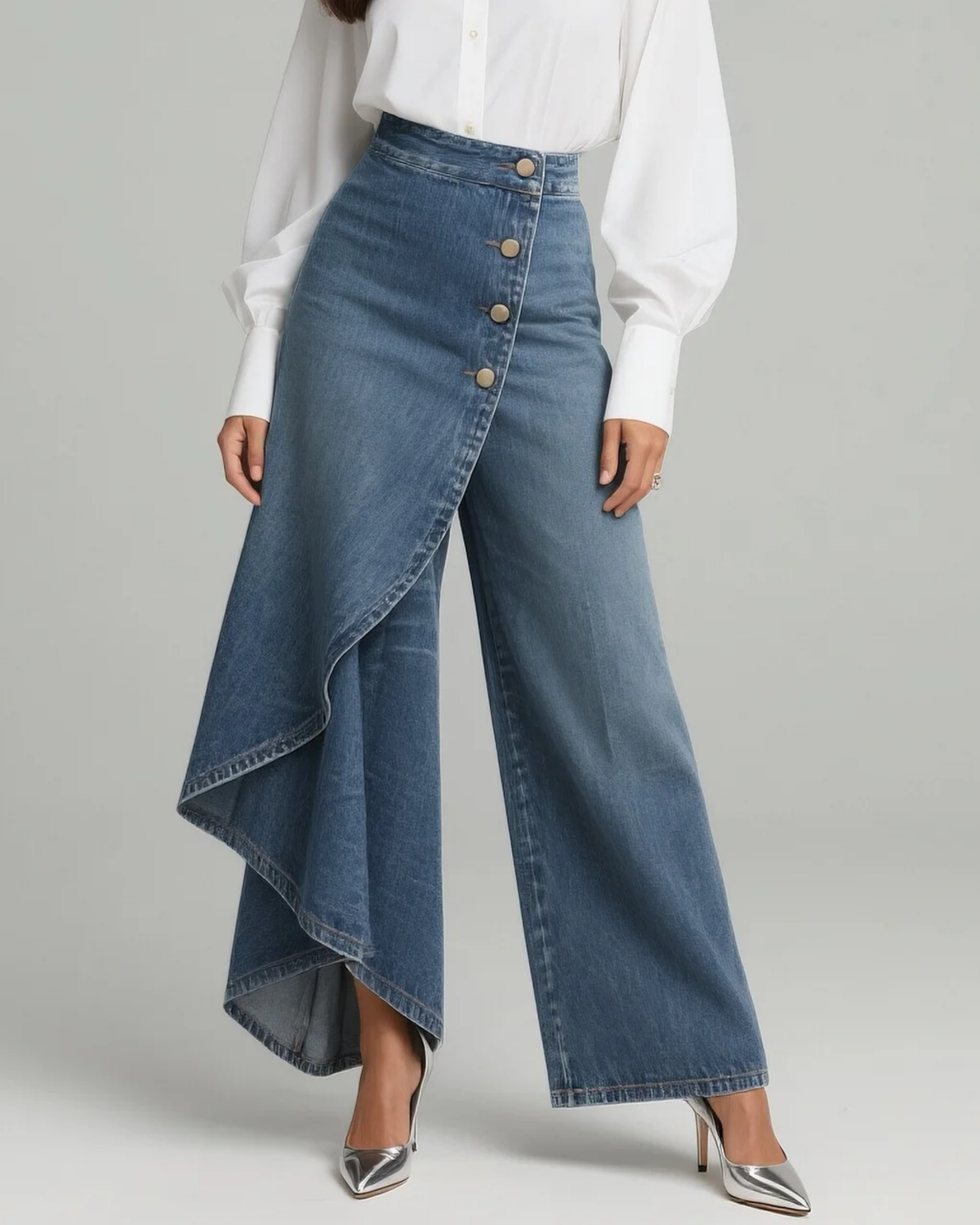 Olivar – Turn Up Hem Jeans