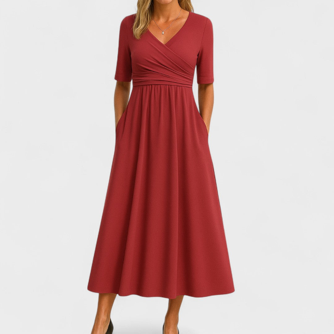 Idalisse - Elegant Midi Dress
