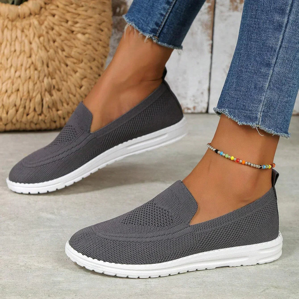 Emiliora – Slip On Walking Sneakers Women