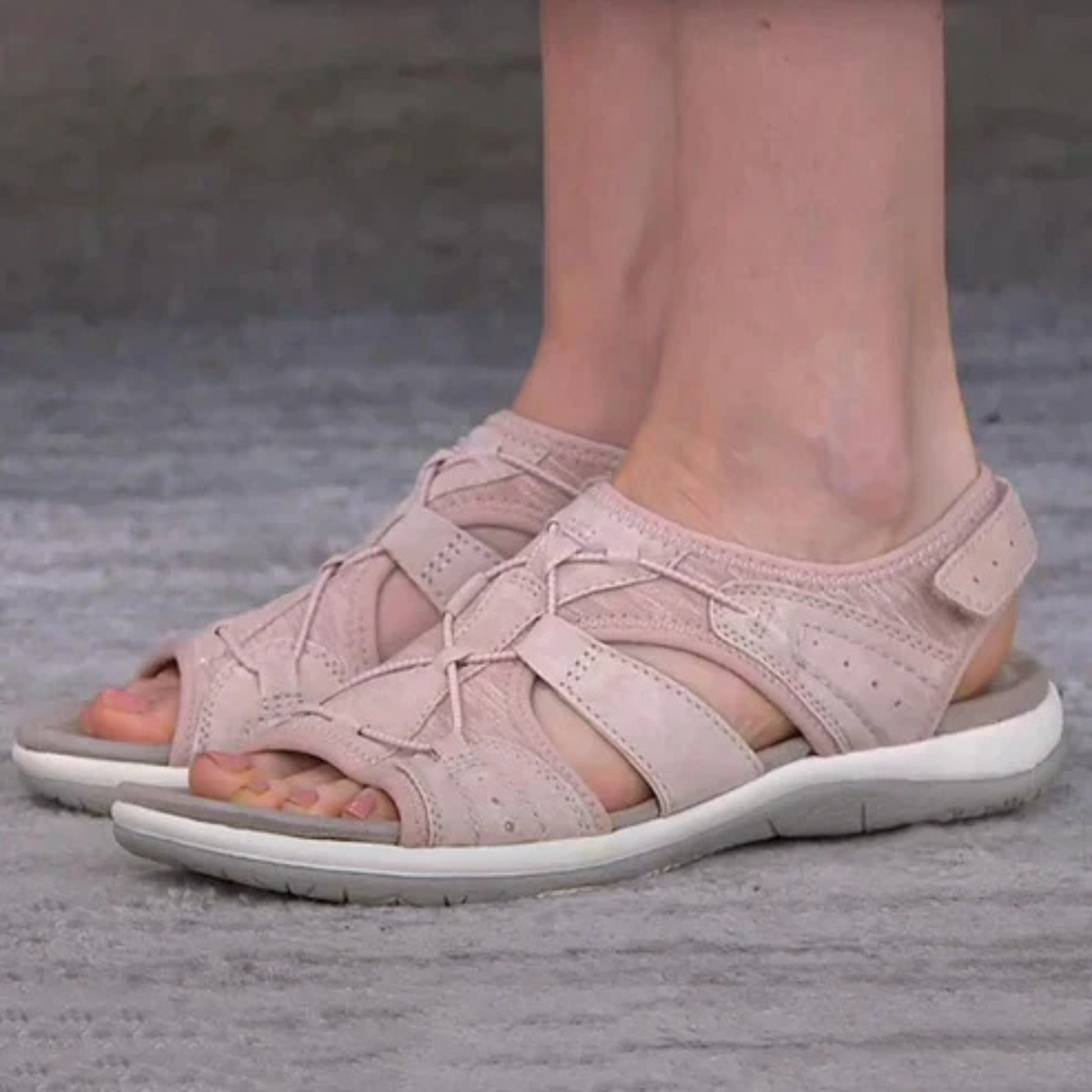 Rosellea - Dames Sandalen met Open Teen en Flexibele Zool