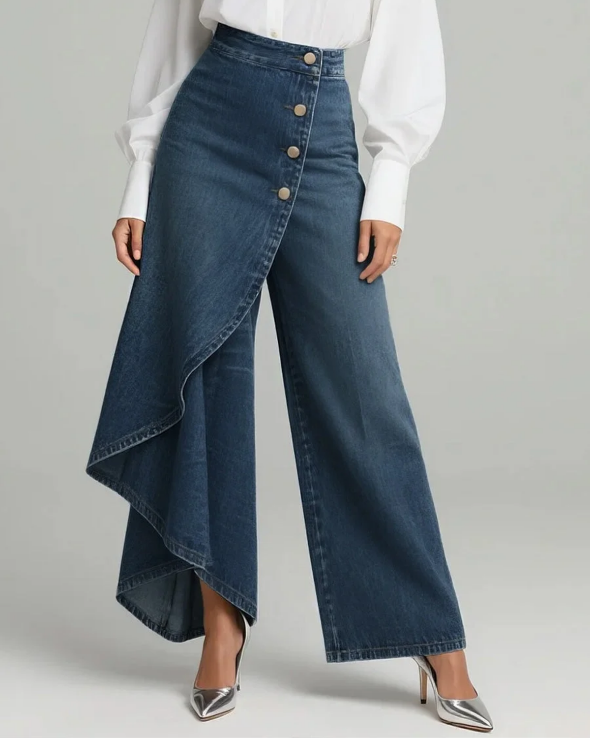 Olivar – Turn Up Hem Jeans