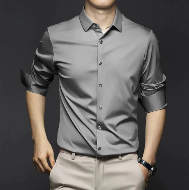 Alveron - Camicia Oxford Classica da Uomo