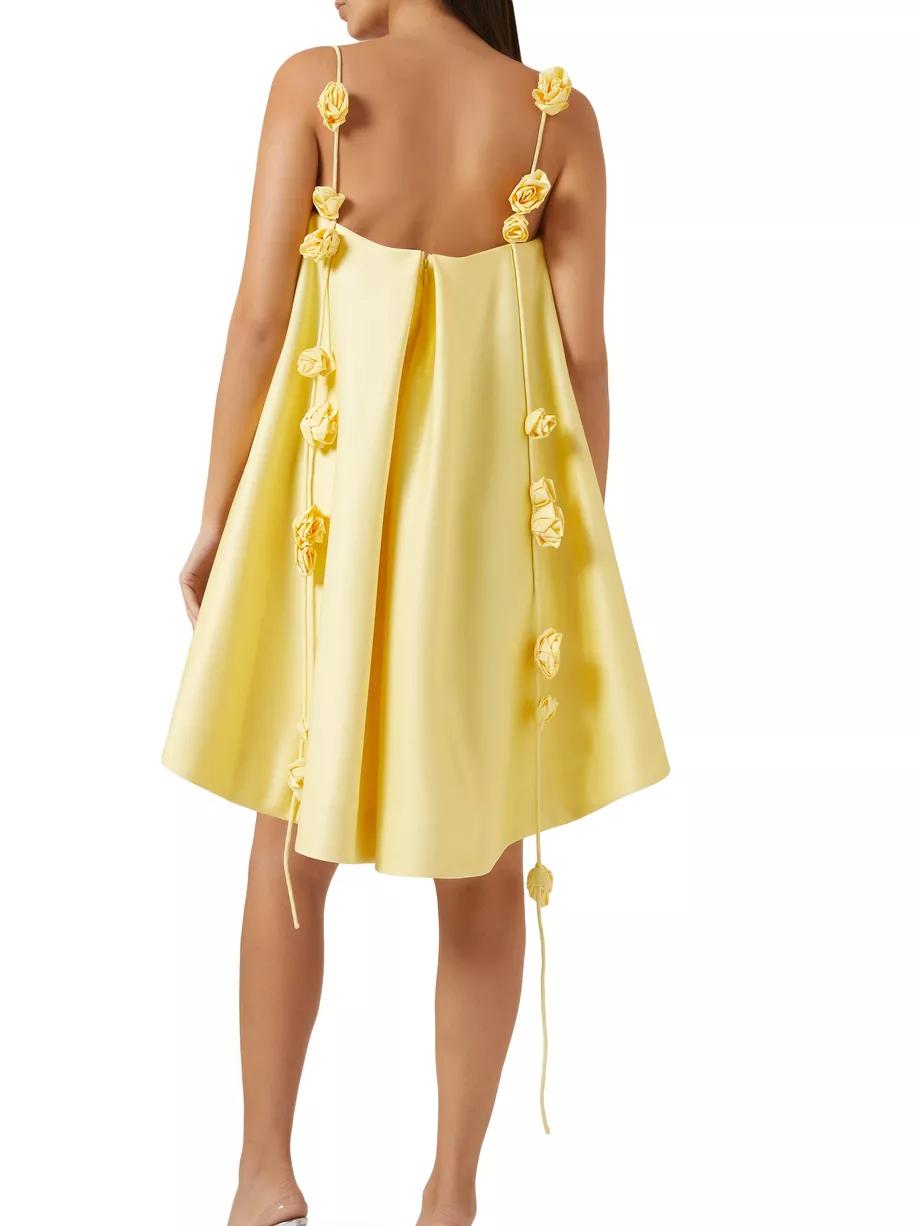 Rosavelle - Rosafarbenes Mini-Kleid