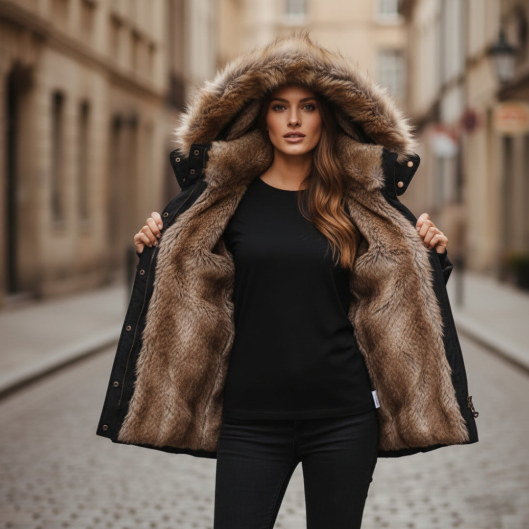 Lorraine - Damen Kapuzen-Steppjacke
