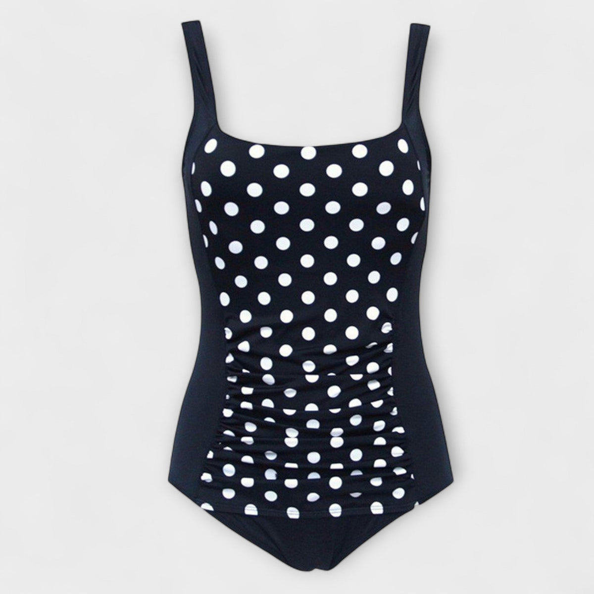 Sue - Costume da bagno imbottito con scollo quadrato retrò