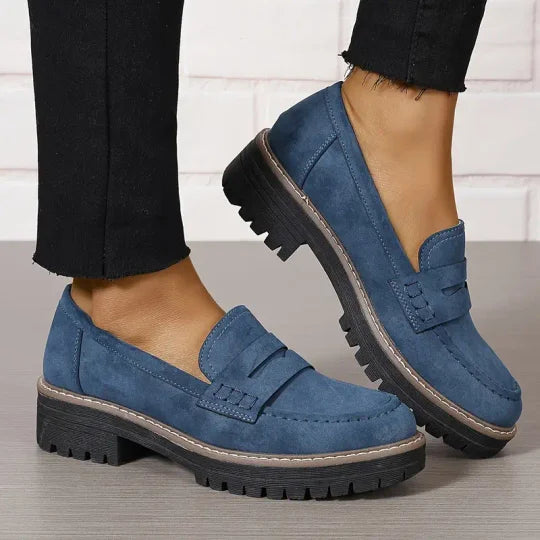 Rose – Dámské casual mokasíny s masivní podrážkou