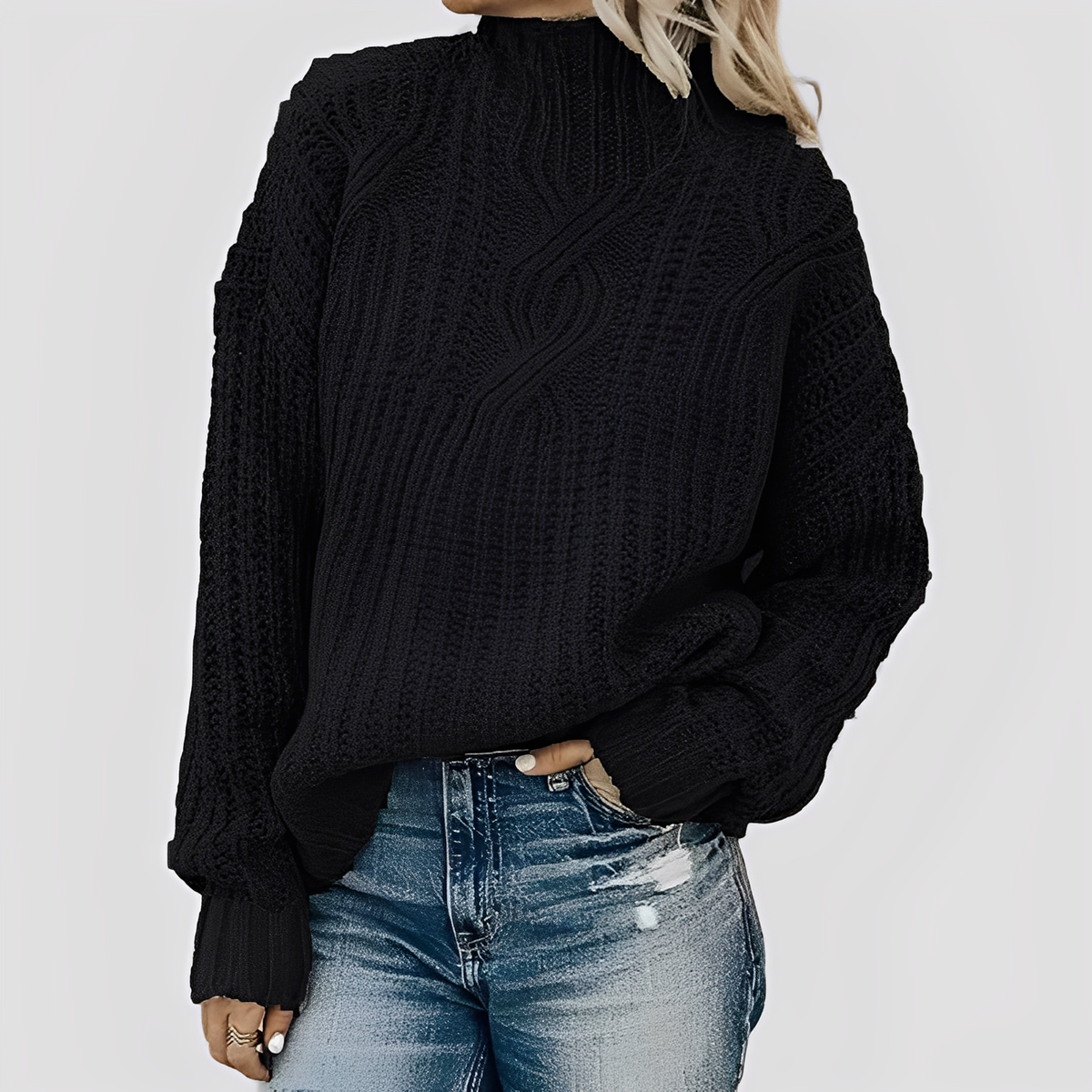 Juvina – Women’s Stylish Knit Jumper