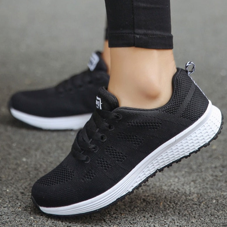 Elirah - Sznurowane casualowe sneakersy do chodzenia dla kobiet