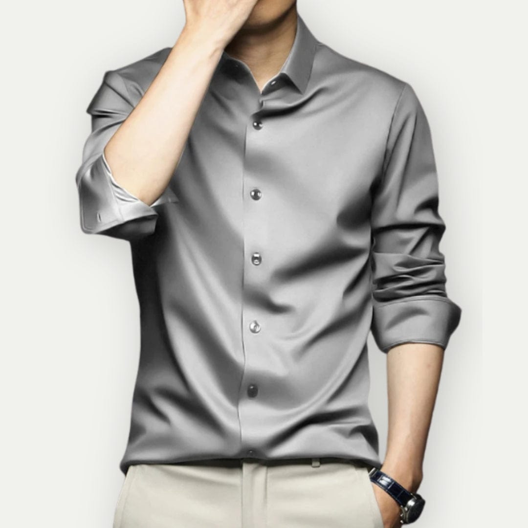 Sorenn - Camicia Uomo Antirughe Senza Stiro