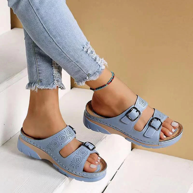 Solvienne - Dames Orthopedische Comfortsandalen