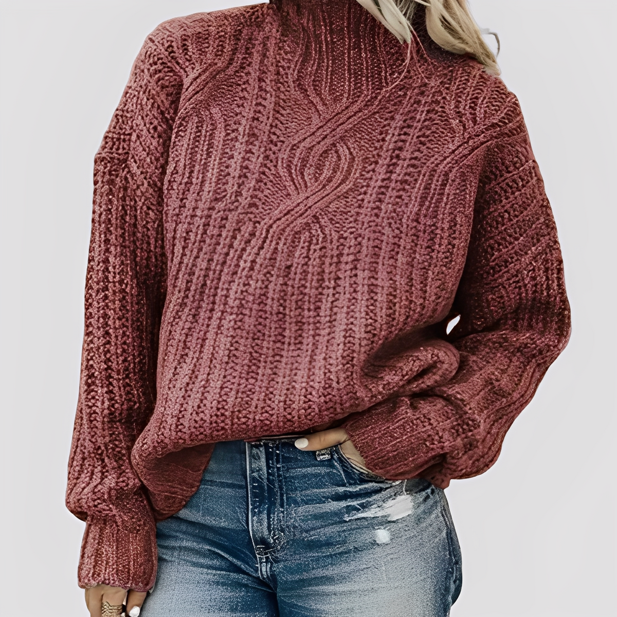 Juvina – Women’s Stylish Knit Jumper