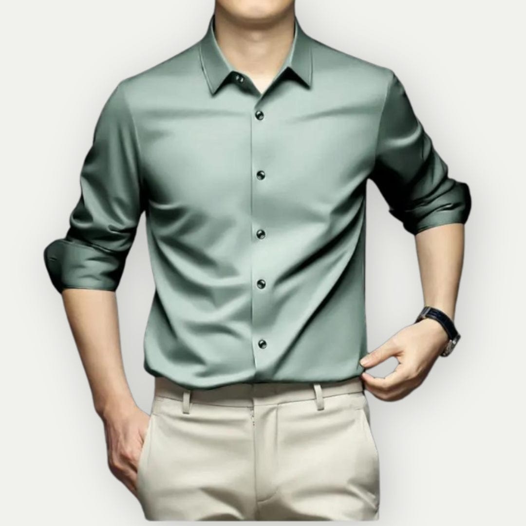 Sorenn - Camicia Uomo Antirughe Senza Stiro