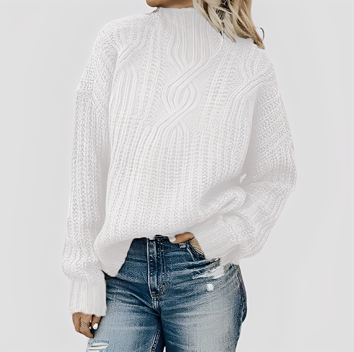 Juvina – Women’s Stylish Knit Jumper