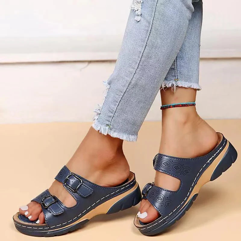 Solvienne - Dames Orthopedische Comfortsandalen