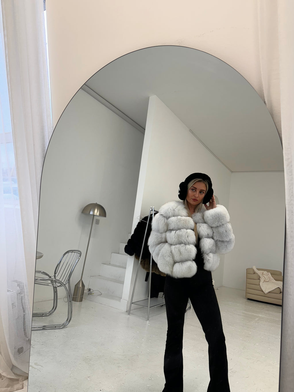 Abbie - Veste en fausse fourrure