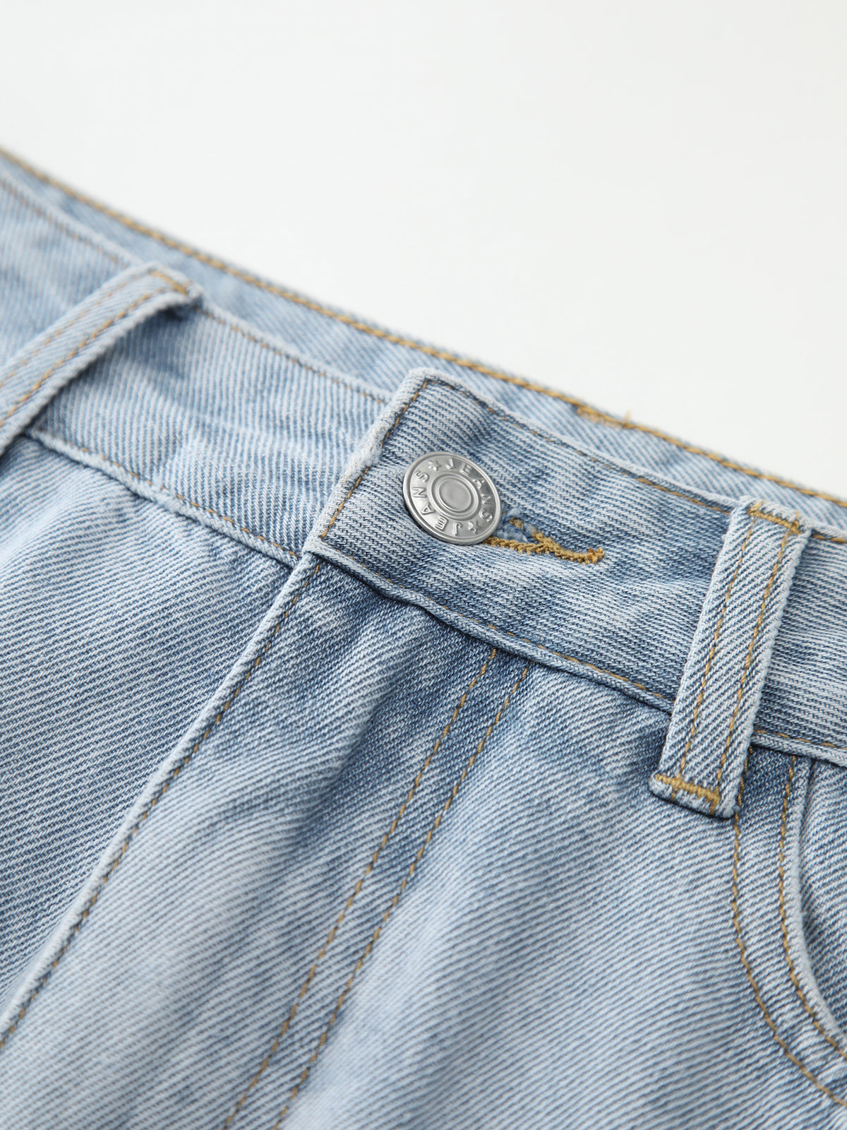 Mirevna – Kvinders Højtaljede Denimnederdel