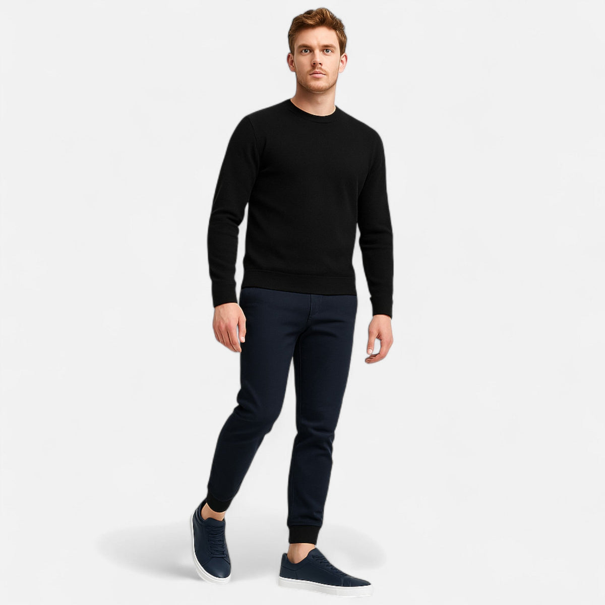 Mondevo - Premium Leather Slip On Men Sneakers