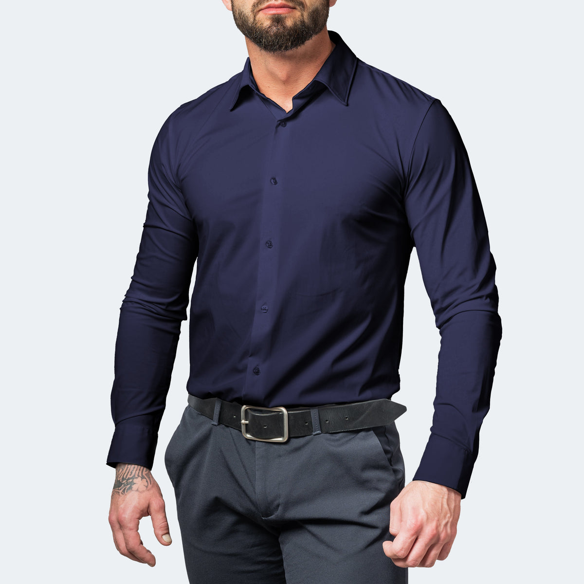 Damiaro – Men’s Wrinkle Free Stretch Shirt