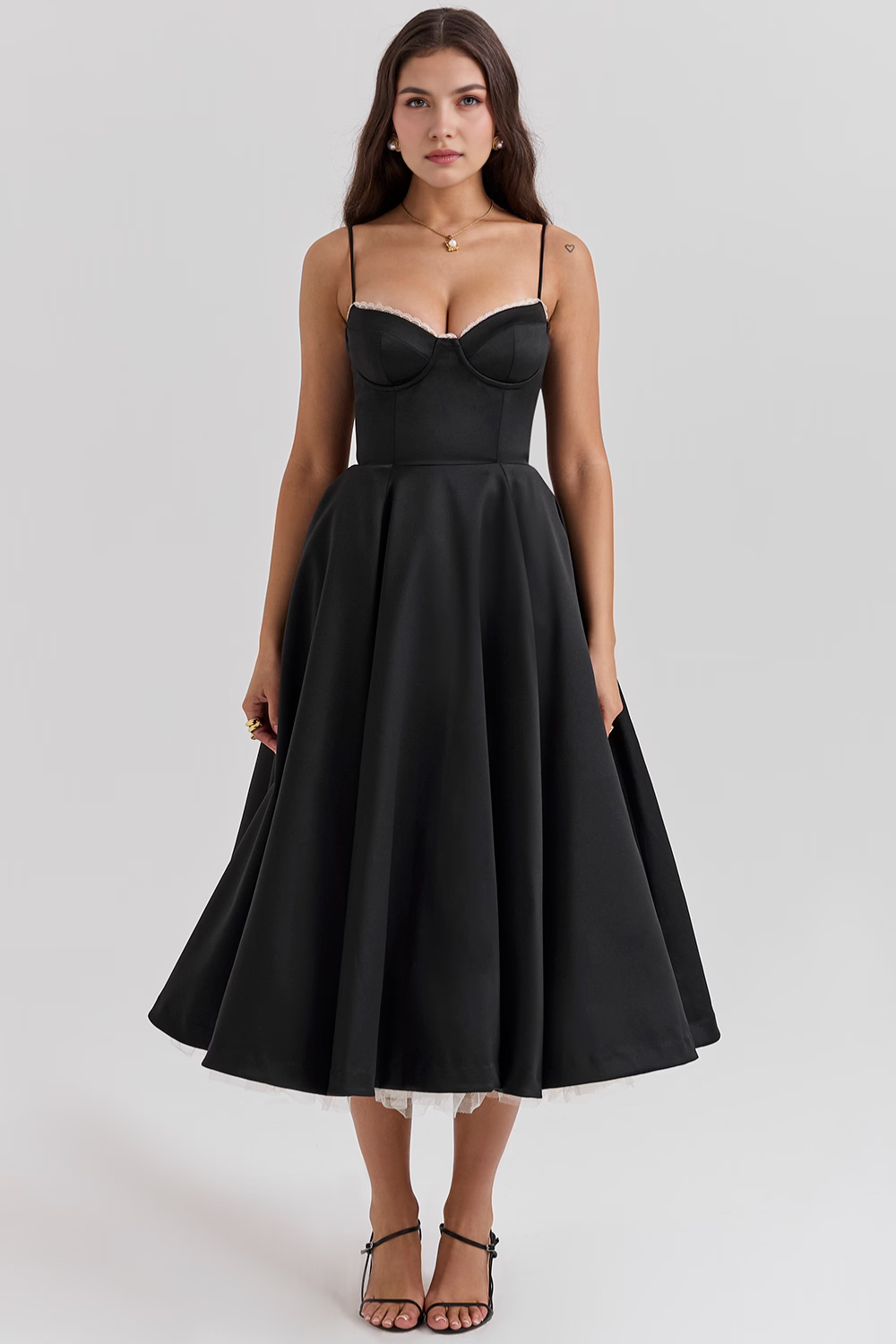 Clisse - Double Layer Midi Dress