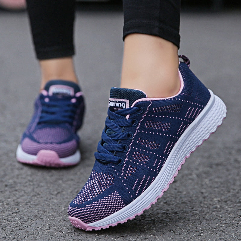 Elirah - Sznurowane casualowe sneakersy do chodzenia dla kobiet