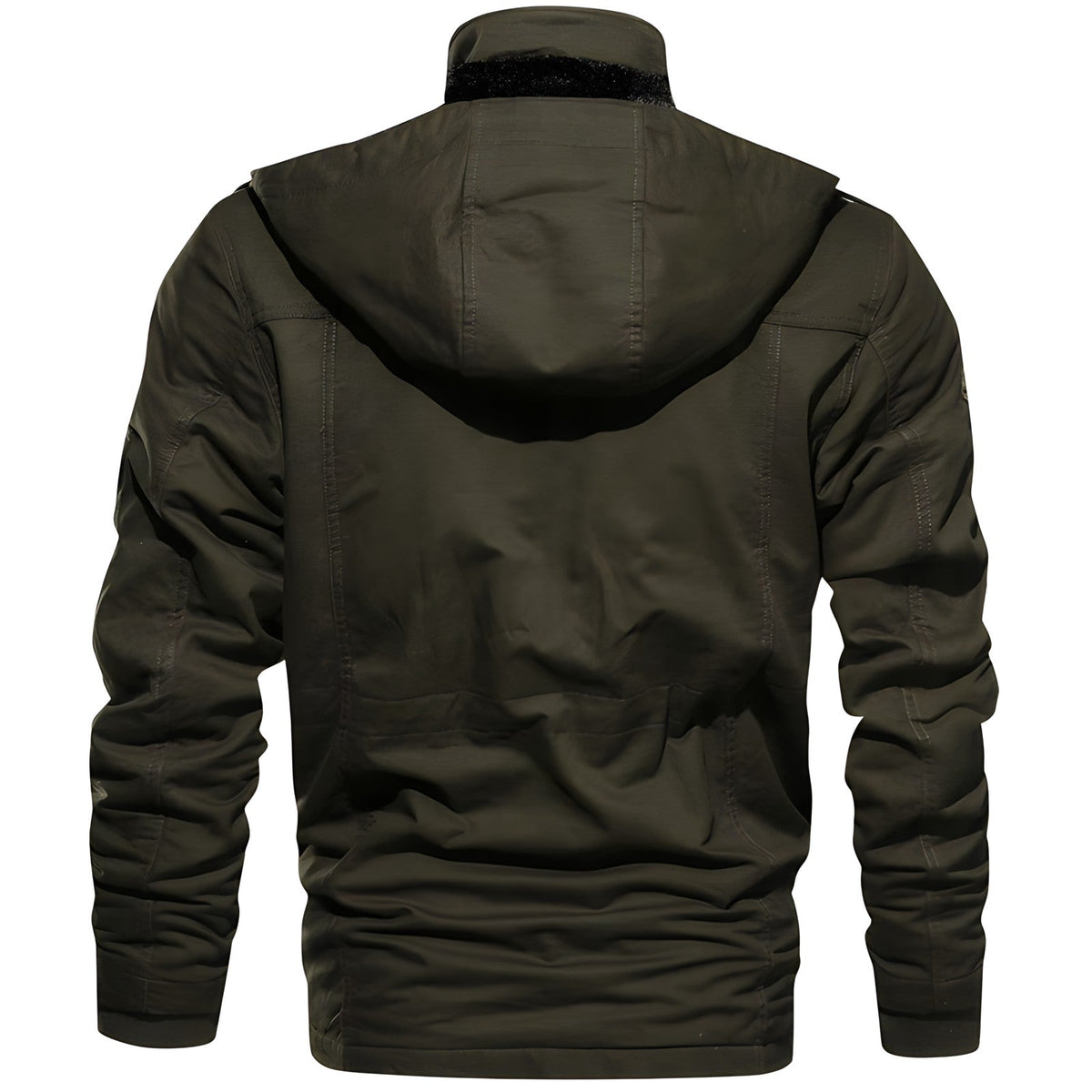 Draxien – Giacca Impermeabile da Uomo in Stile Militare
