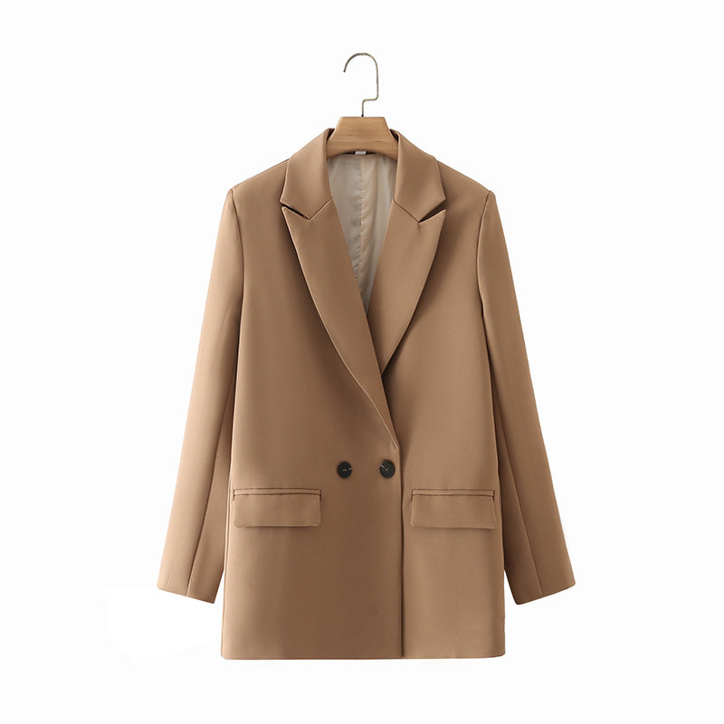 Valerique – Women’s Double Breasted Blazer
