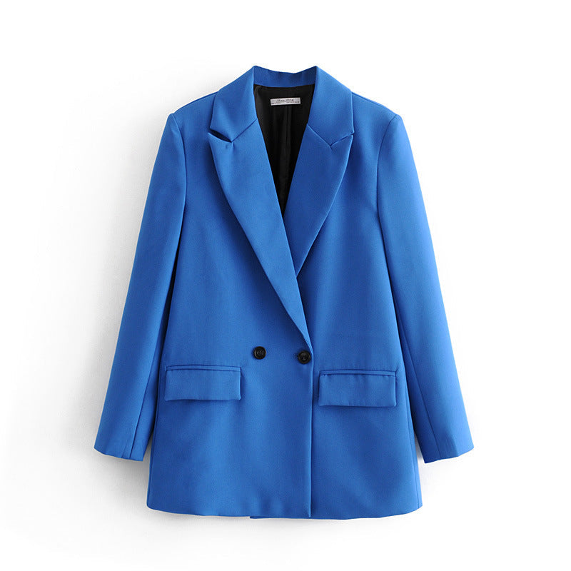 Valerique – Women’s Double Breasted Blazer