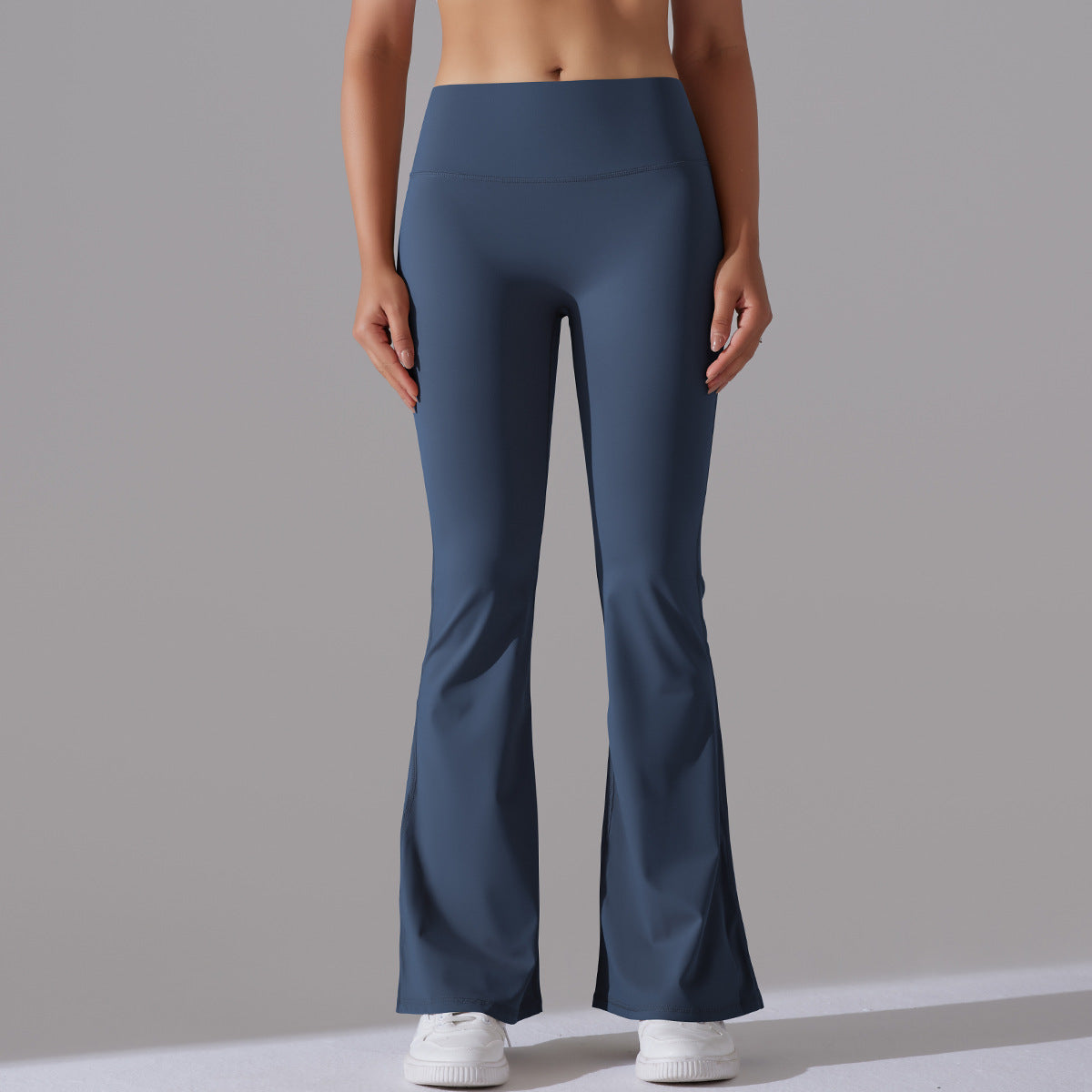 Nianna - Flared højtaljede fitnessleggings