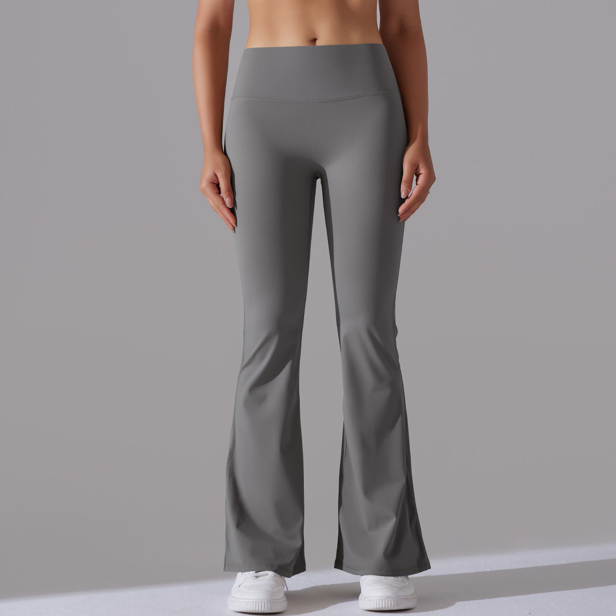 Nianna - Flared højtaljede fitnessleggings