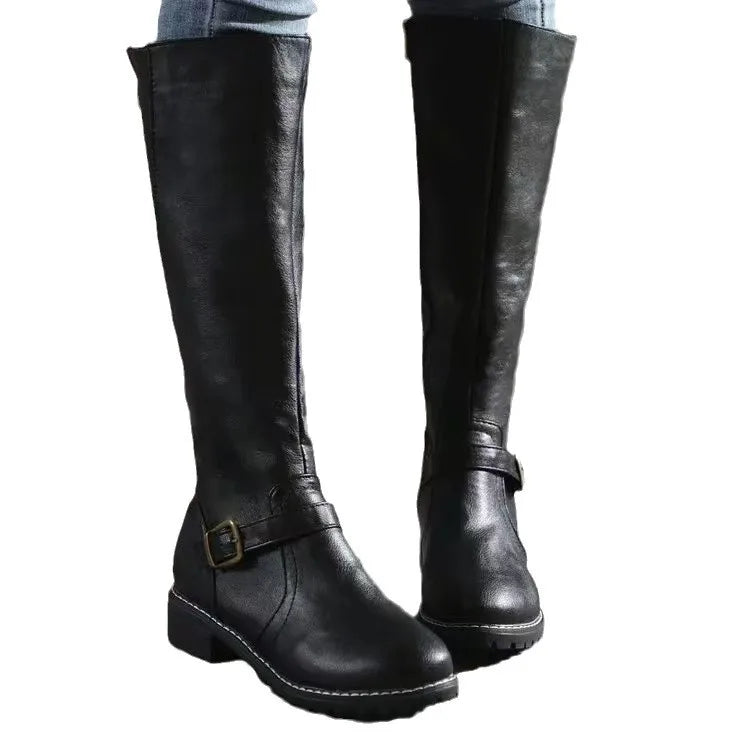 Nelina – Stivali ortopedici in pelle premium da donna