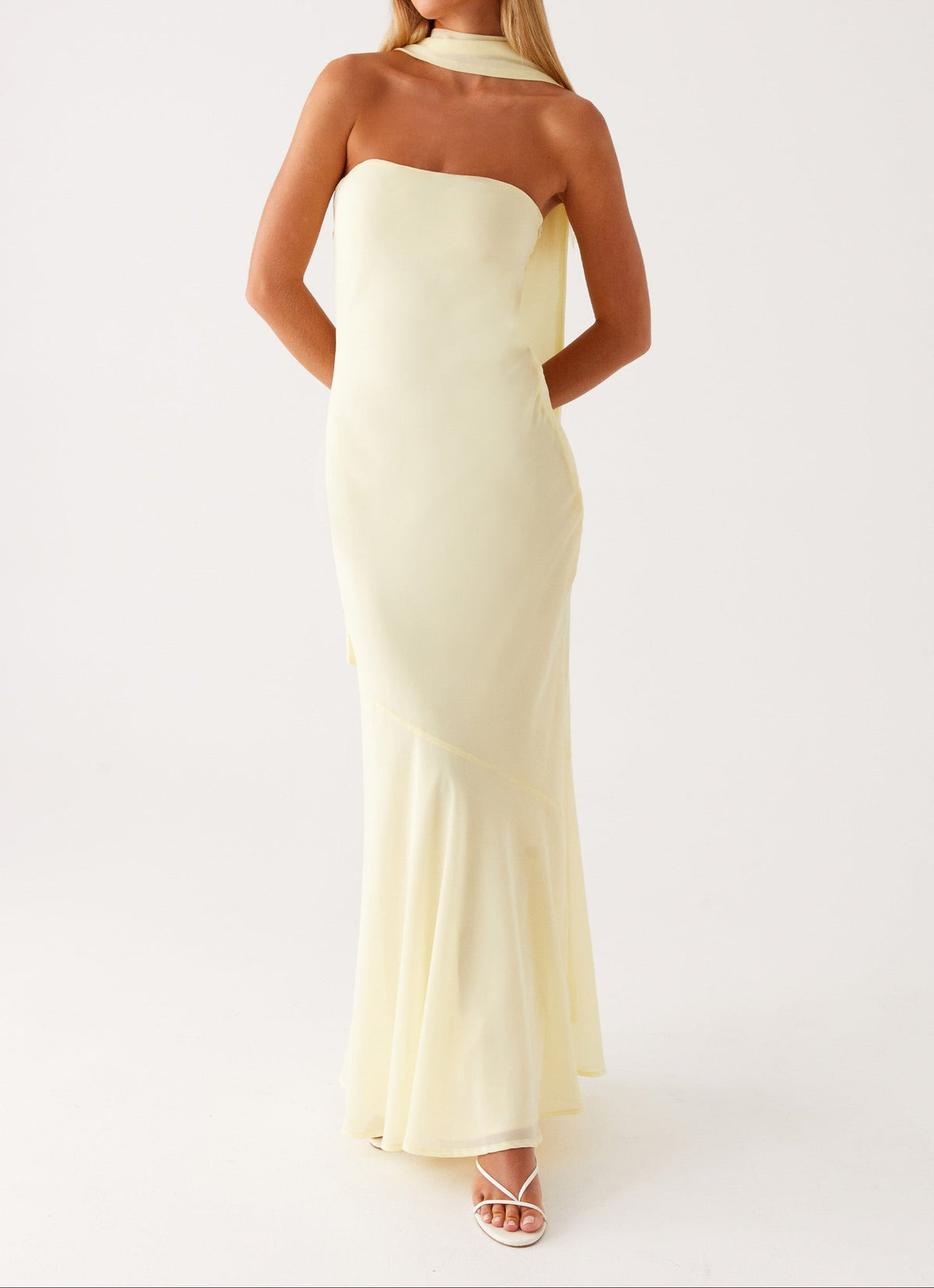 Solévara - Gelbes Maxikleid