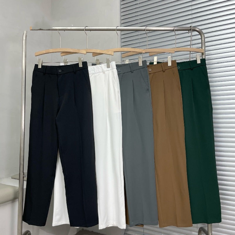 Vittorio – Pantaloni Eleganti da Uomo a Gamba Larga