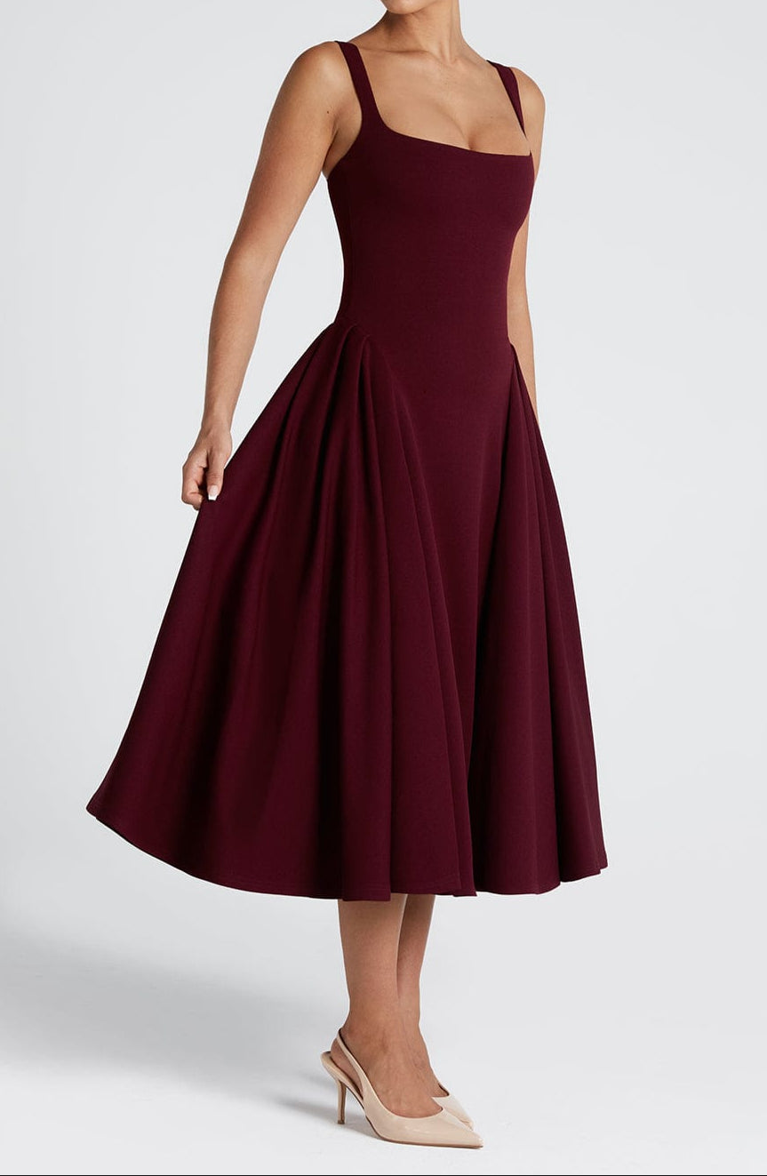 Claudie - Cherry Midi Dress