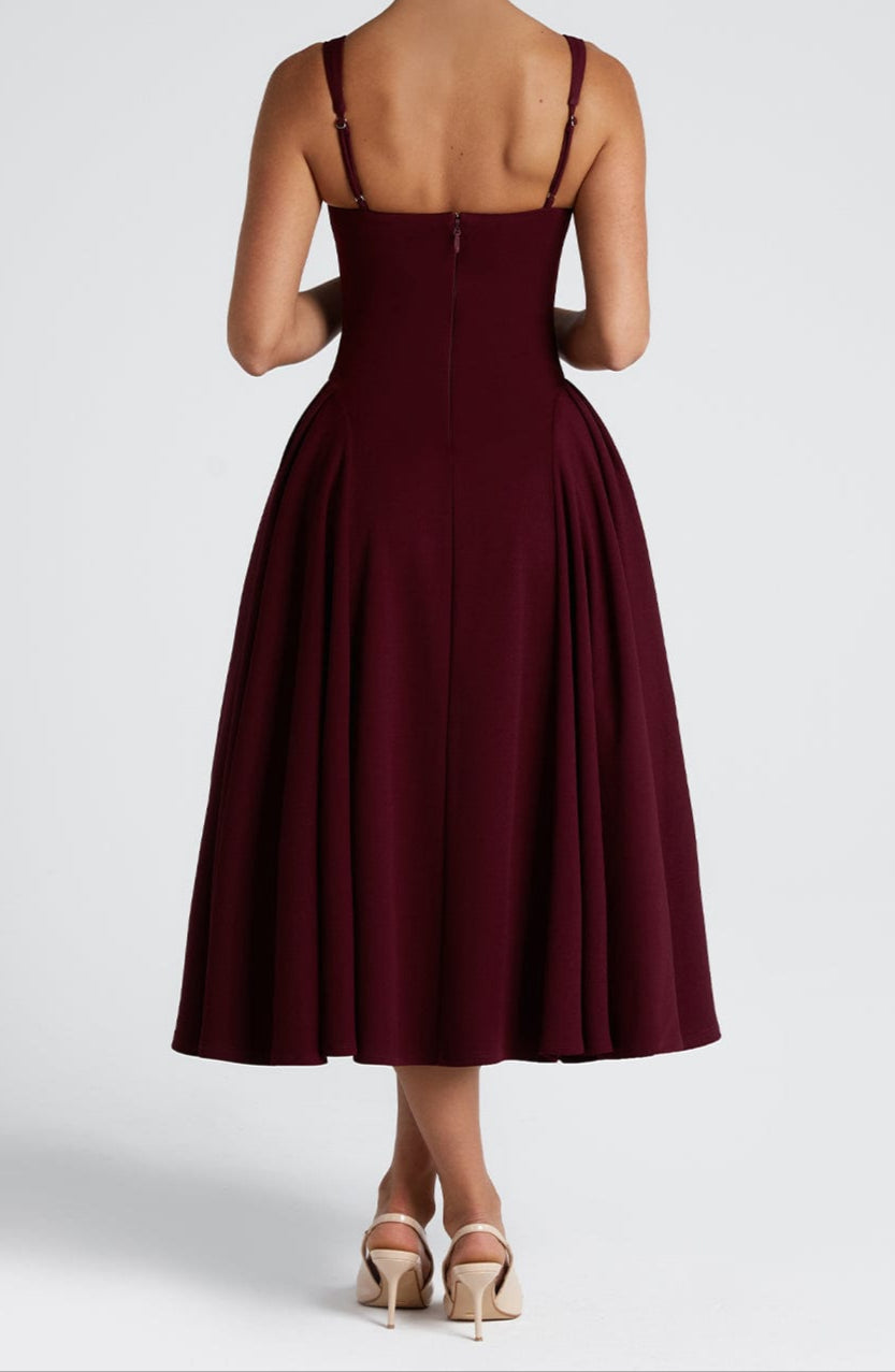Claudie - Cherry Midi Dress