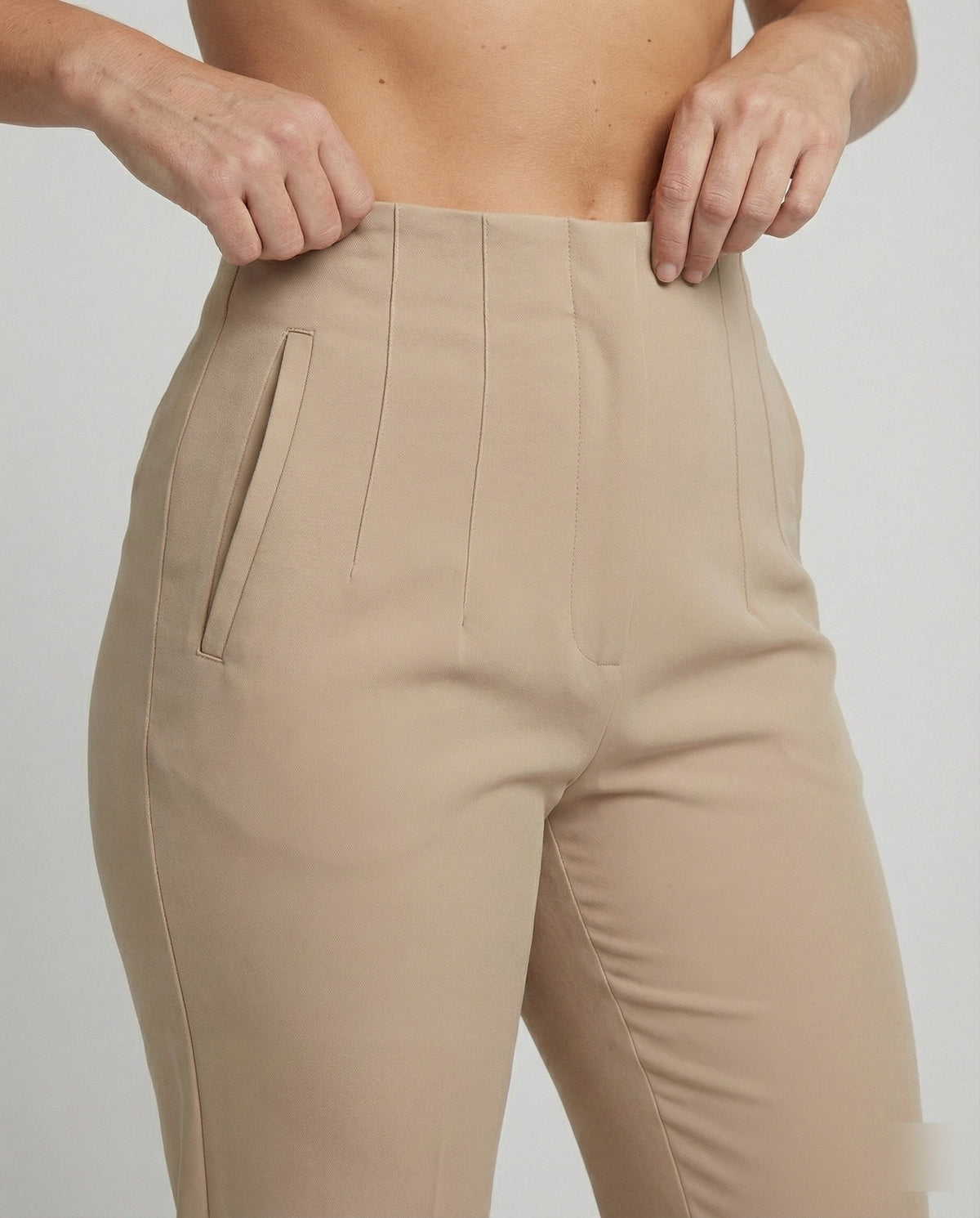 Corvina - Womens Wrinkle Free Elegant Trousers