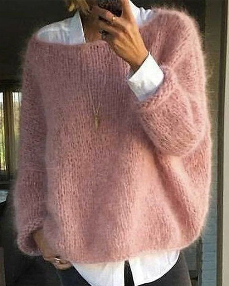 Alverine - Damen gestrickter Pullover