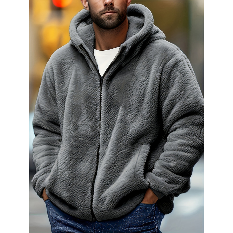 Droven – Men’s Extra-Warm Puffer Jacket with Hood