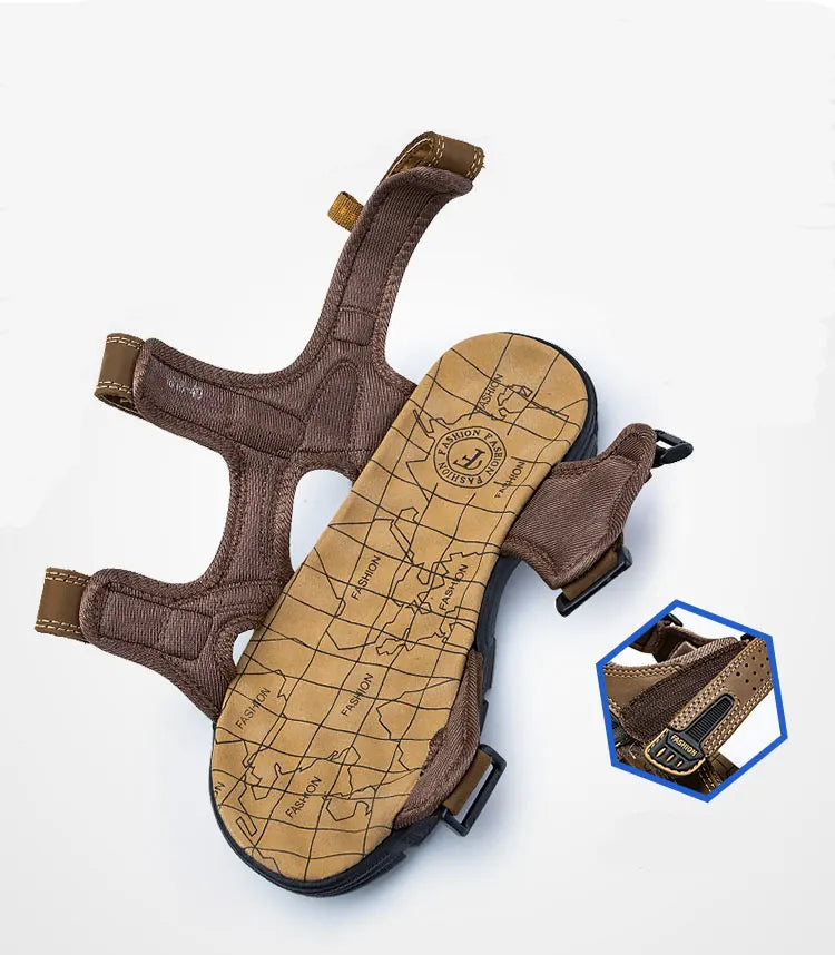 Malic - Sandali Unisex con Velcro di Supporto