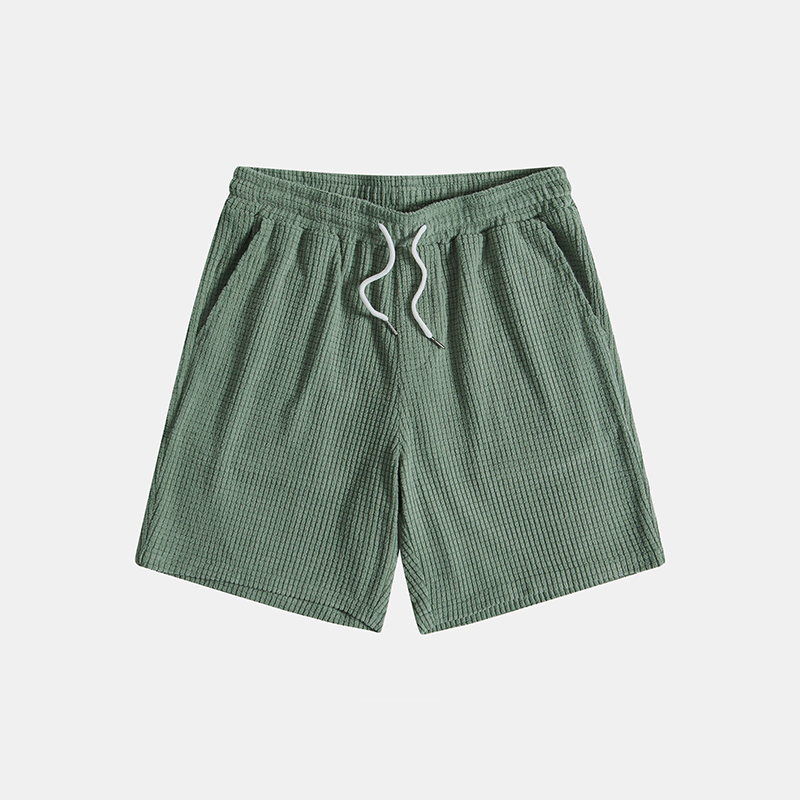 Georgie – Men’s Casual Two Piece Shirt And Shorts Set
