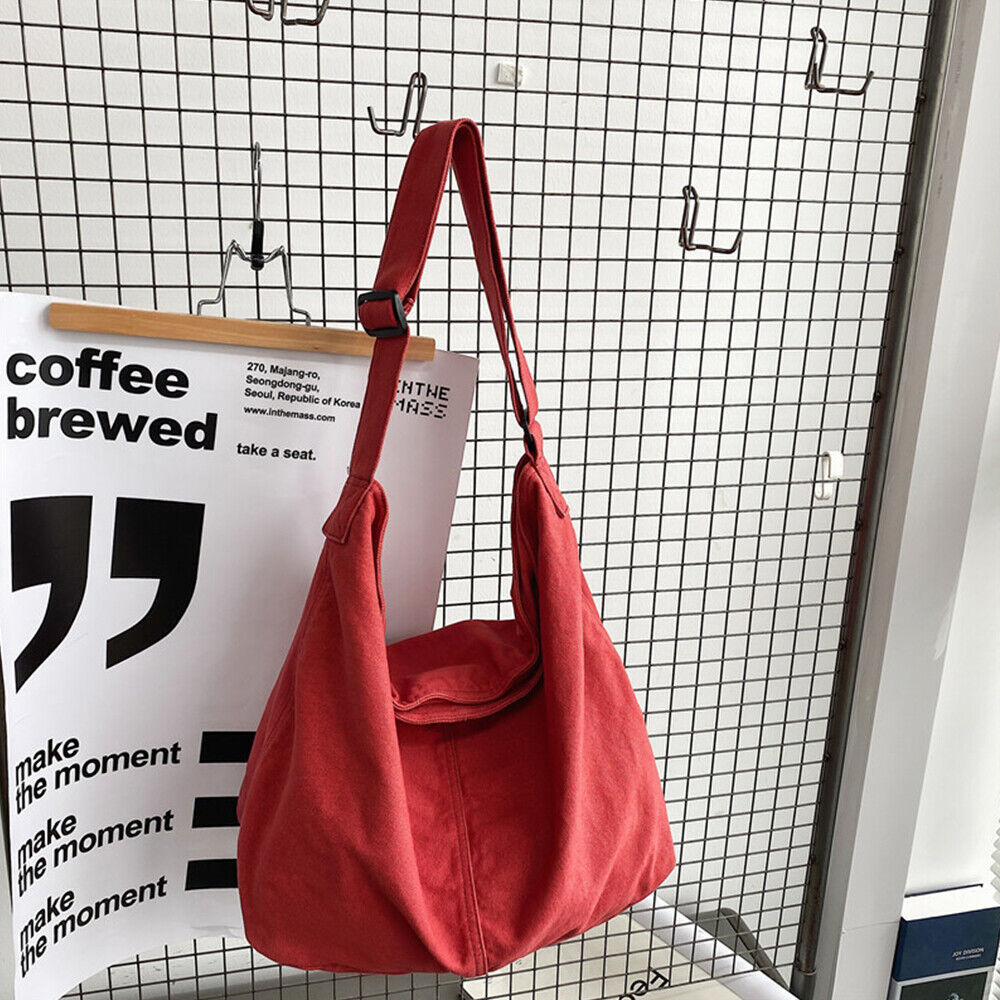 Women’s Canvas Shoulder Bag - Everyday Functional Design