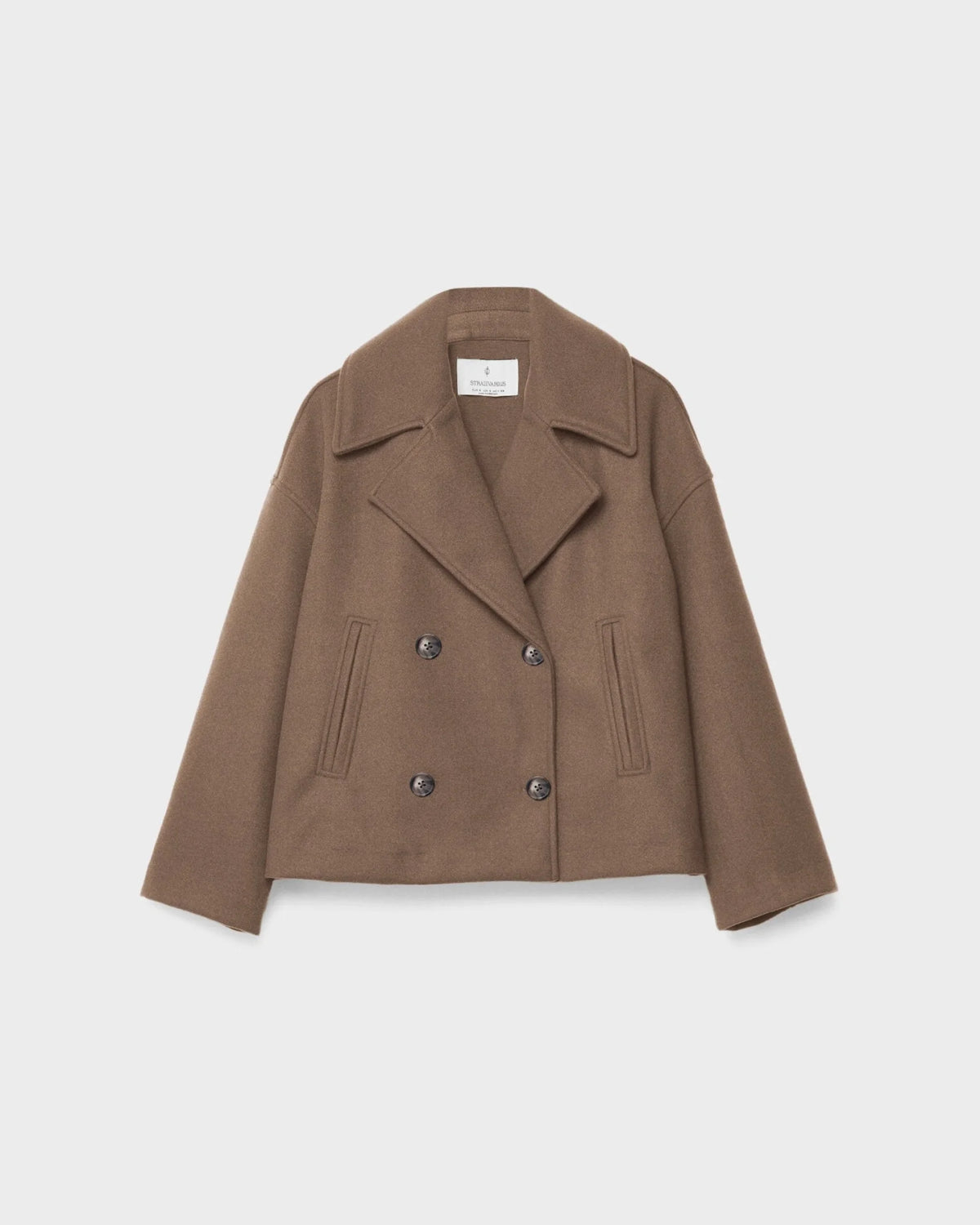 Cavirelle - Womens Short Wool Wrap Jacket
