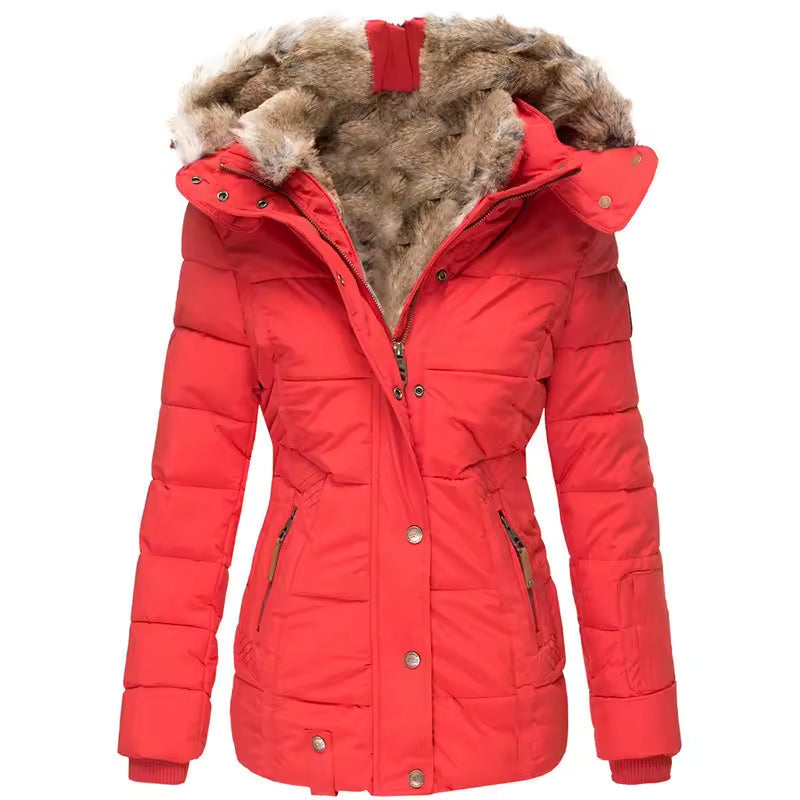 Veste à col pour femmes - Motif à bordure texturée